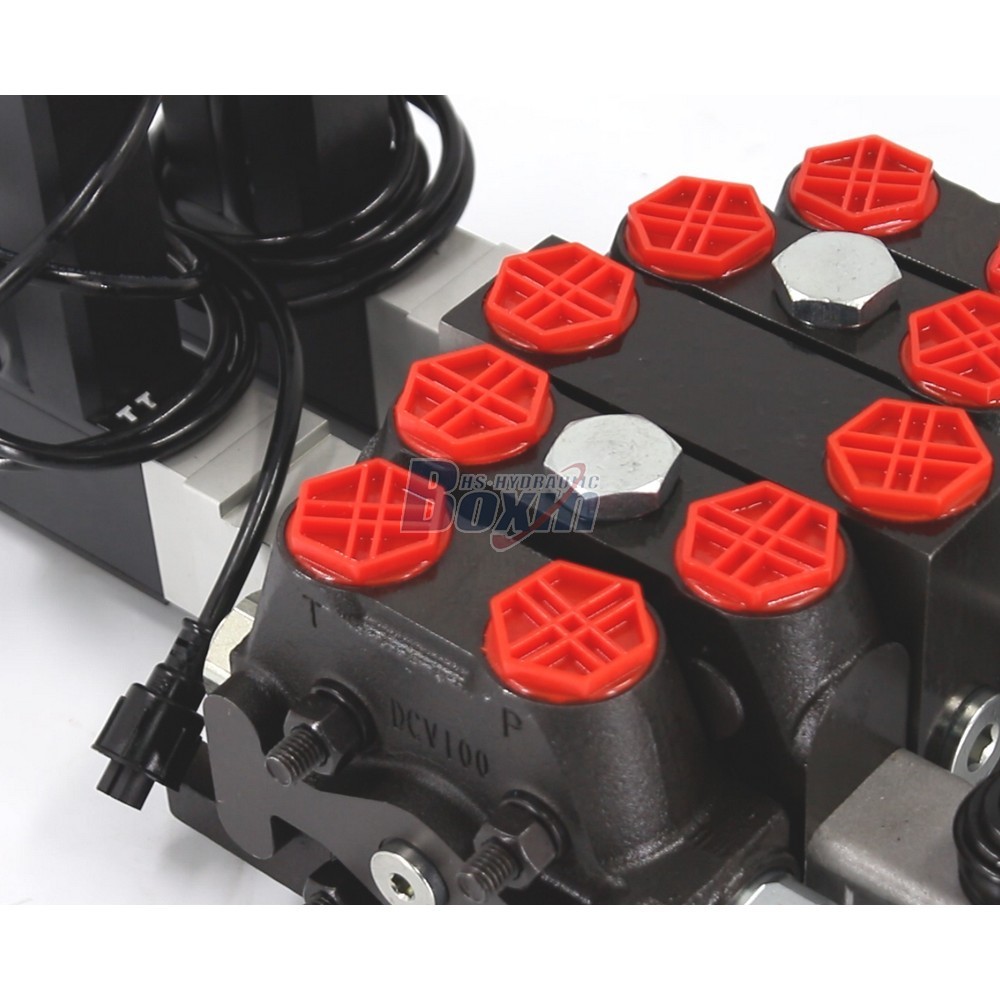 DCV100 Series 2 Spool Sectional Valve for Hydraulic Systems detail image